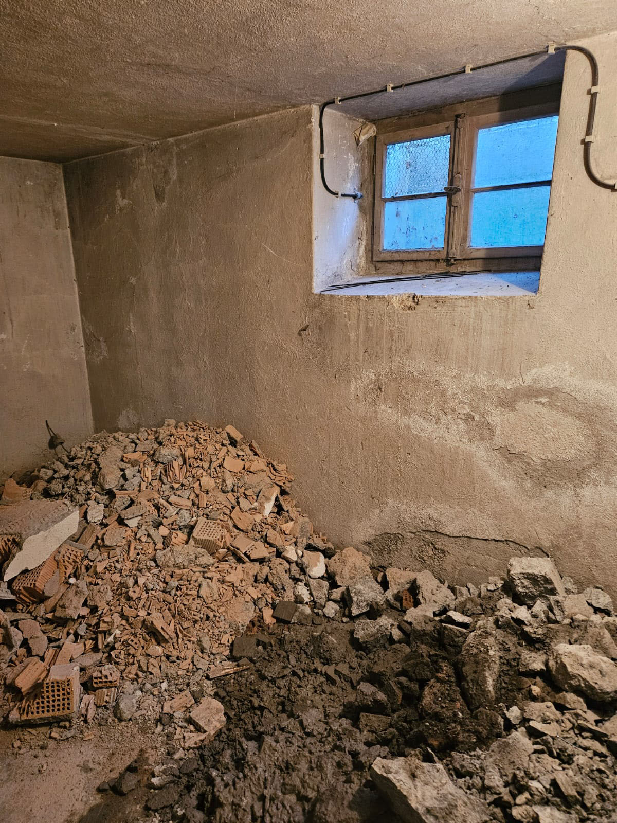 Baustelle fuer Hubwagen